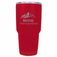 Whitetail Pennsylvania Ski Snowboard Winter Souvenir Laser Engraved 24 oz Insulated Stainless