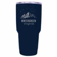 Wintergreen Virginia Ski Snowboard Winter Souvenir Laser Engraved 24 oz Insulated Stainless