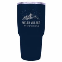 Welch Village Minnesota Ski Snowboard Winter Souvenir Laser Engraved 24 oz Insulated