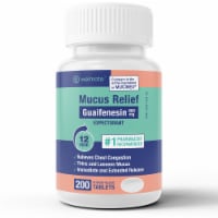 Welmate Mucus Relief 600mg 12 Hour 200 Count Extended-Release Tablets