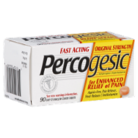 Percogesic Original Strength Pain Relief Tablets Perspective: Main