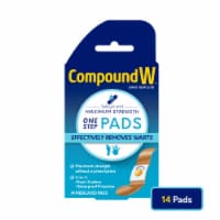 Compound W One Step Max Strength Wart Remover Pads Perspective: Main