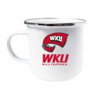 Western Kentucky Hilltoppers Tin Camper Coffee Mug - Choose Your Color White