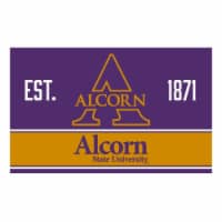 R and R Imports Alcorn State Braves Wood Sign with Frame