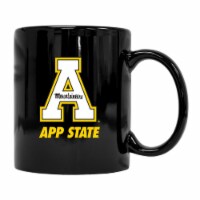 Appalachian State Black Ceramic Mug 2-Pack (Black).