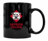 Davidson College Black Ceramic Mug 2-Pack (Black).