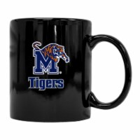 Memphis Tigers Black Ceramic Mug 2-Pack (Black).