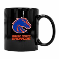 Boise State Broncos Black Ceramic Mug (Black).