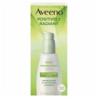 Aveeno Positively Radiant Daily Moisturizer Sunscreen SPF 30