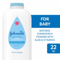 Johnson's Cornstarch Baby Powder With Aloe & Vitamin E Perspective: Main