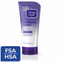 Clean & Clear Continuous Control Benzoyl Peroxide Acne Face Wash Perspective: Main