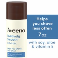Aveeno Positively Smooth Shave Gel Moisturizing with Soy, Aloe & Vitamin E Lightly Fragranced Perspective: Main