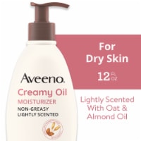 Aveeno Creamy Oil Body Moisturizer For Dry Skin, Non-Greasy Perspective: Main