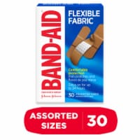 Band-Aid Brand Assorted Sizes Flexible Fabric Adhesive Bandages