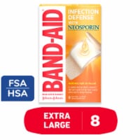 Band-Aid Infection Defense with Neosporin Large Bandages