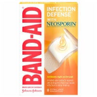 Band-Aid Infection Defense with Neosporin Large Bandages