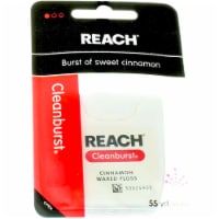 Reach® Cleanburst® Cinnamon Waxed Dental Floss Perspective: Main