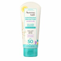 Aveeno® Kids Continuous Protection® Sensitive Skin Zinc Oxide SPF 50 Sunscreen