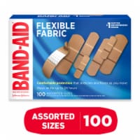 Band-Aid Brand Assorted Sizes Flexible Fabric Adhesive Bandages