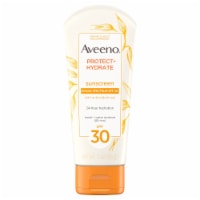 Aveeno Protect + Hydrate Broad Spectrum Sunscreen Lotion SPF 30 Perspective: Main