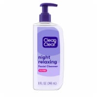 Clean & Clear Night Relaxing Oil-Free Night Face Wash Perspective: Main