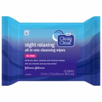 Clean & Clear Night Relaxing All-in-One Cleansing Wipes