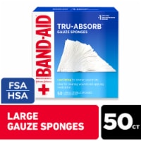 Band-Aid® Tru-Absorb™ Large Gauze Sponges
