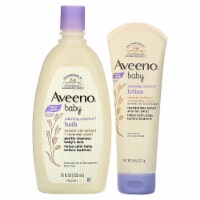Aveeno  Baby Calming Comfort Bath + Lotion Set - Lavender & Vanilla