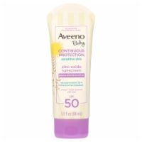 Aveeno Baby® Continuous Protection Sensitive Skin SPF 50 Sunscreen Lotion