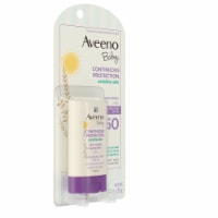 Aveeno Baby Continuous Protection Sensitive Skin Sunscreen Face Stick SPF50