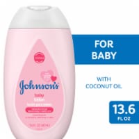 Johnson's® Moisturizing Pink Baby Lotion with Coconut Oil