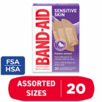 Band-Aid® Sensitive Skin Assorted Sizes