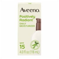 Aveeno Positively Radiant Daily Facial Moisturizer with Broad Spectrum SPF 15 Sunscreen Perspective: Main