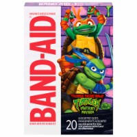 Band-Aid Teenage Mutant Ninja Turtles Mutant Mayhem Brand Adhesive Bandages Perspective: Main
