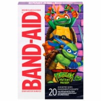 Band-Aid Teenage Mutant Ninja Turtles Mutant Mayhem Brand Adhesive Bandages Perspective: Main