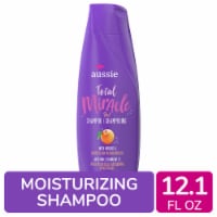 Aussie Total Miracle Shampoo with Apricot and Macadamia Oil Paraben Free for Dry Damaged Hair Perspective: Main