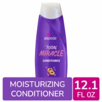 Aussie Total Miracle Conditioner with Apricot and Macadamia Oil Paraben Free for Dry Damaged Hair Perspective: Main