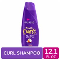 Aussie Miracle Curls with Coconut & Jojoba Oil Paraben Shampoo, 12.1 fl oz - Fry's Stores