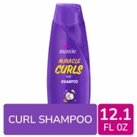 Aussie Miracle Curls Shampoo with Coconut Oil Paraben Free Perspective: Main