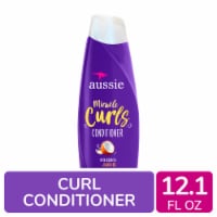 Aussie Miracle Curls Conditioner with Coconut Oil Paraben Free Perspective: Main
