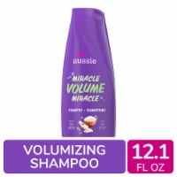 Aussie Miracle Volume Shampoo with Plum and Bamboo Paraben Free for Fine Hair Perspective: Main