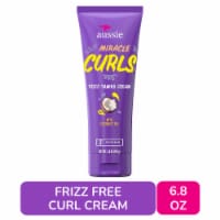 Aussie Miracle Curls Frizz Taming Curl Cream with Coconut and Jojoba Oil Perspective: Main