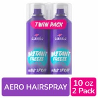 Aussie Instant Freeze Hair Spray for Curly Hair, Straight Hair, and Wavy Hair Perspective: Main