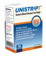 Unistrip 1 24850 Blood Glucose Test Strips 50/Bx