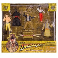 Disney Parks Indiana Jones 10 Pieces Figure Cake Topper Playset New With Box