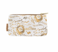 Universal Studios Harry Potter The Marauders's Map Pencil Cosmetic Pouch New