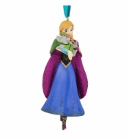 Disney Parks Frozen Anna With Troll 3d Glitter Christmas Ornament New With Tags