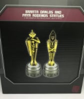 Disney Parks Star Wars Galaxy's Edge Brata And Faya Light Up Statue New With Box