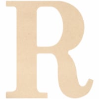 MDF Classic Font Wood Letters & Numbers 9.5 -R