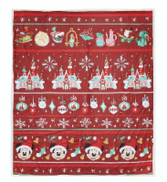 Disney Parks Twas The Night Before Mickey Christmas Holiday Blanket New With Tag